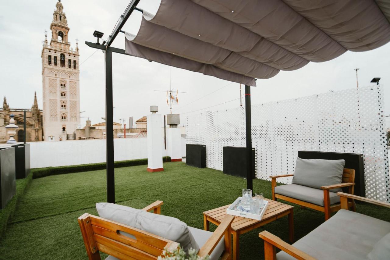 Complete Studio With Terrace - 1Bth- La Giralda Apartment เซบีญา ภายนอก รูปภาพ